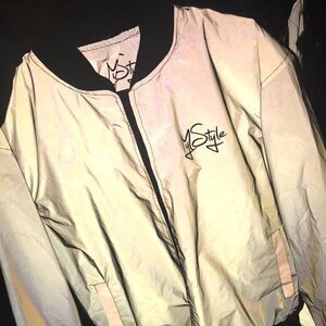 Mystyle men’s reflective bomber jacket